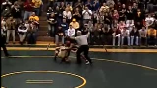 T Kampen vs J Burns #2 USA vs Iowa wrestling all stars