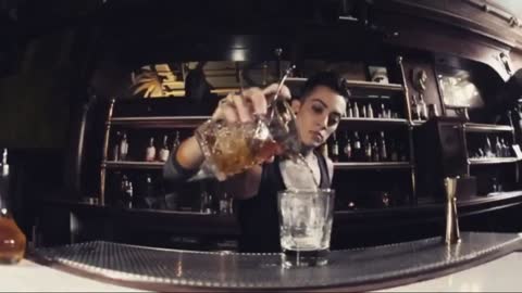 Bartender with great skills