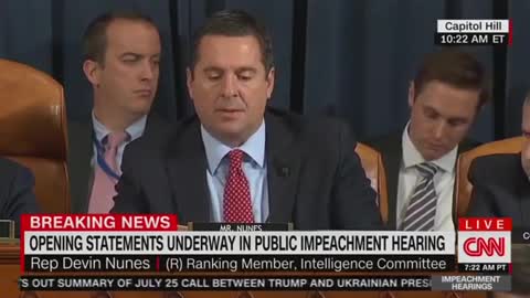 Devin Nunes Obliterates Democrats In Opening Statement