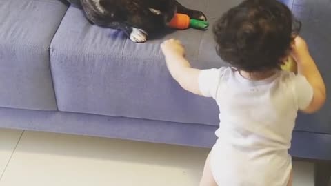CAO STEALS CHILD'S TOY TO PLAY