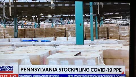 Pennsylvania Governor Hording COVID Supplied During Shortages?