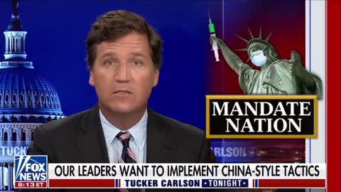 Tucker Carlson: "We’re just beginning to see the outlines of the repression that COVID has made possible"