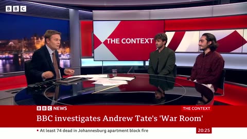 Andrew Tate- Chats in 'War Room' suggest dozens of women groomed - BBC News