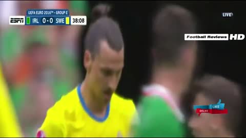 Ireland vs Sweden 1-1 Highlights EXTENDED (English 13⁄06⁄2016)