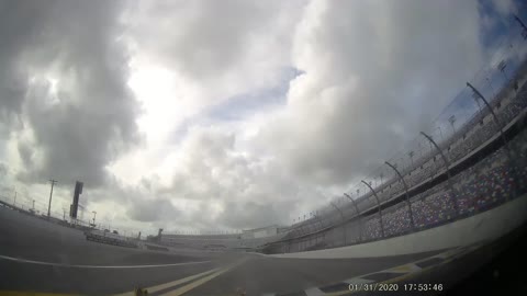 Kaitlin Driving at Daytona