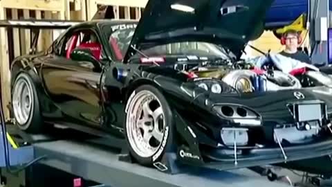 Speed test 1000+ HP 4 Rotor Turbo rx7 🔥