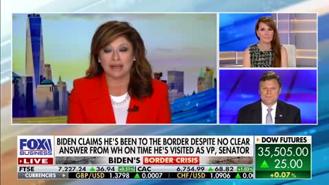 Maria Bartiromo torches Biden over claims he visited border: ‘When?’