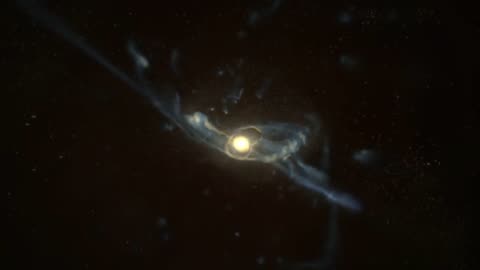 Galaxy Collision Animation: James Webb Space Telescope Science