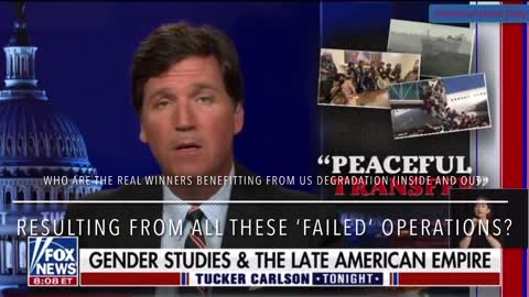 Tucker Carlson- America run by Buffoons!!