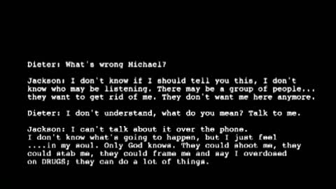 Michael Jacksons final phone call 6/24/2009