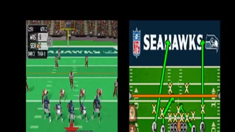 Madden NFL 06 DS Redskins vs Seahawks Part 1