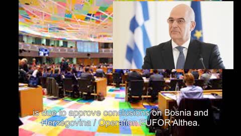 Greek Foreign Affairs Minister Nikos Dendias to Attend EU Council Meeting on Monday