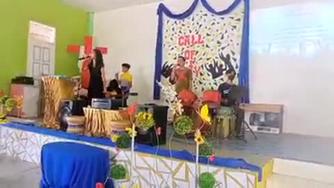 Bright Nueva Espana Dela Vega Ministering in Bataraza, Palawan