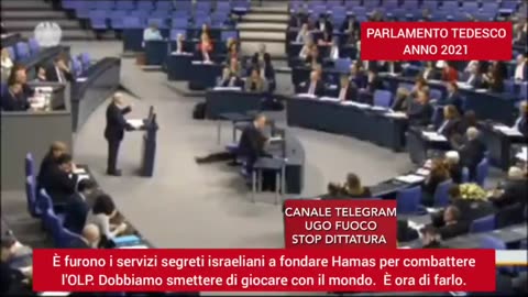 🔴💣🇵🇸LA VERITÀ SU HAMAS DAL PARLAMENTO TEDESCO. "È STATA CREATA..