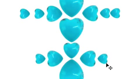 Natural turquoise heart-shape cabochon size 10mm for Jewelry Making Fashion Design