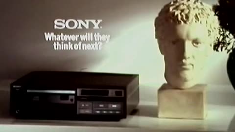 1984 - Sony CD Player Ad with John Cleese