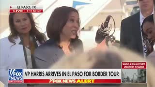 Kamala Is Asked Why it Took So Long For Her to Visit the Border - Her Answer Says it All