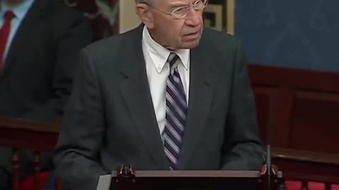 BOOM: Senator Chuck Grassley drops the HAMMER on Hunter Biden