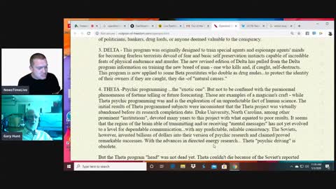 Operation Monarch: Operation Within MKULTRA With Gary Hunt Outpost of Freedom