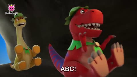 LEARN ABC WITH DINOSAURS ! PINKFONG ! DINOSAUR CARTOON ! DINOSAURS FOR KIDS !!!!