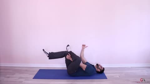 Best Exercise To Relieve Low Back Pain INSTANTLY | Lying Piriformis Stretch