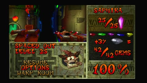 Get more than 99 lives for Crash Bandicoot 2: Cortex Strikes Back