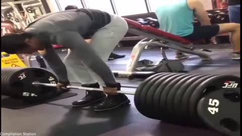 Funny Weight Lifting Fails Compilation