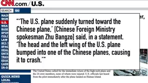 Spy Plane Crash- How U.S. & China Almost Went to War