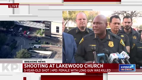 Five-year-old critically hurt in Joel Osteen church shooting; gunman slain | FOX LiveNOW