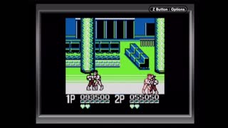 Double Dragon II Two-Player No-Death Playthrough (Game Boy Player Capture)