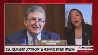 AOC: “The president did say that the Build Back Better Act was promised and that he’s got it. And we said … no one can really promise a Manchin vote.”