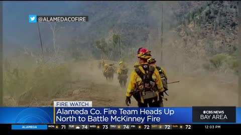 Deadly McKinney Fire burns towards Oregon border