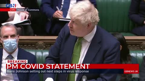 BREAKING-THE END -UK PM Boris Johnson ALL Restrictions in England Will Be Lifted from Next Week