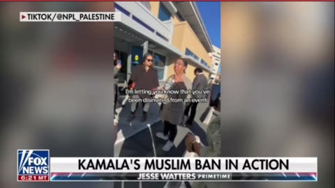 Muslims kicked out of Kamala’s event