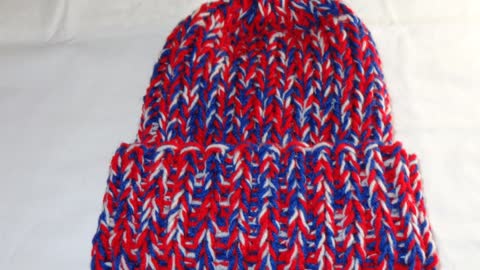 Hand Knitted DOUBLE-KNITTED HATS