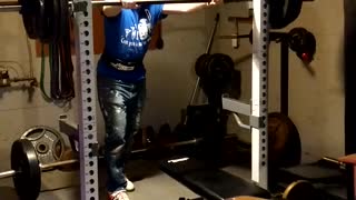 305 pounds front squat pr