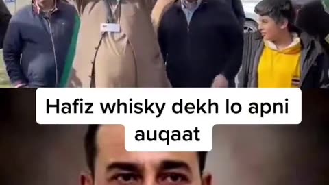 Hafiz Whisky dekh lo apni Auqaat? #asimmunir #whisky