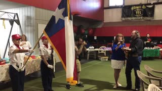 "USA National Anthem" performed live by Rickey Gene Wright & Denise Owen