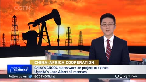 China's CNOOC starts work on project to extract Uganda's Lake Albert oil reserves