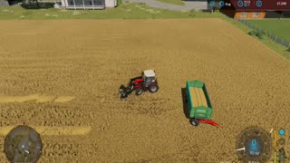 Part 28: Collecting straw | Farming Simulator 22 | Chilliwack map | Timelapse | (1080p60)