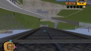 GTA 3 - stunt jumps on car, using 'CORNERSLIKEMAD' cheat (part 3)