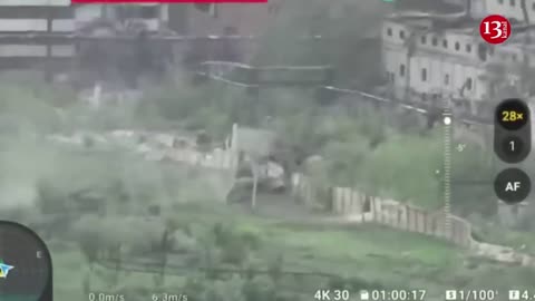Russians who attacked in Donetsk with the tanks called "Turtle" were ambushed this time