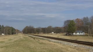 Amtrak The City of New Orleans at Flora, Mississippi