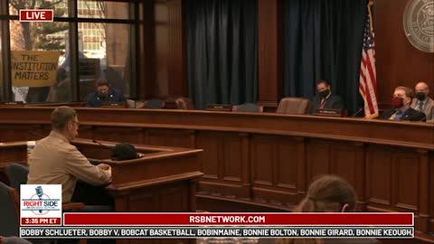 Witness #41 testifies at Michigan House Oversight Committee hearing on 2020 Election. Dec. 2, 2020.