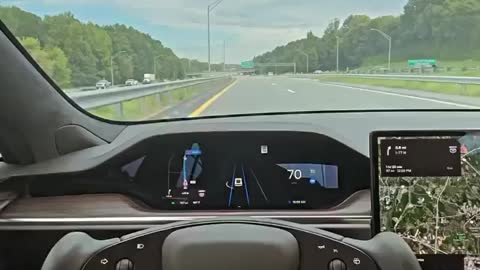 Tesla Self Ride