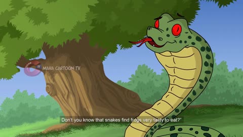 Frog and the Snake | English Moral Stories For Kids | Cartoon Carnival TV