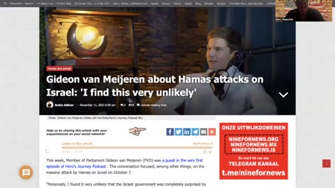 SATERDAY 11-11-2023 DUTCH DIGGER NEWS - WHAT REALLY HAPPENED ON OCTOBER THE 7TH IN ISRAEL
