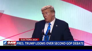 Pres. Trump Looms Over Second GOP Debate