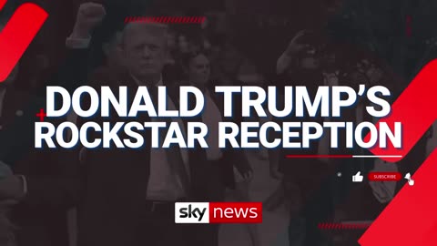 Conviction backfires on Biden as Trump is given rockstar reception.