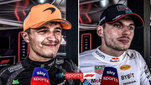 Lando Norris was 'praying for one more lap' to beat Max Verstappen in Imola